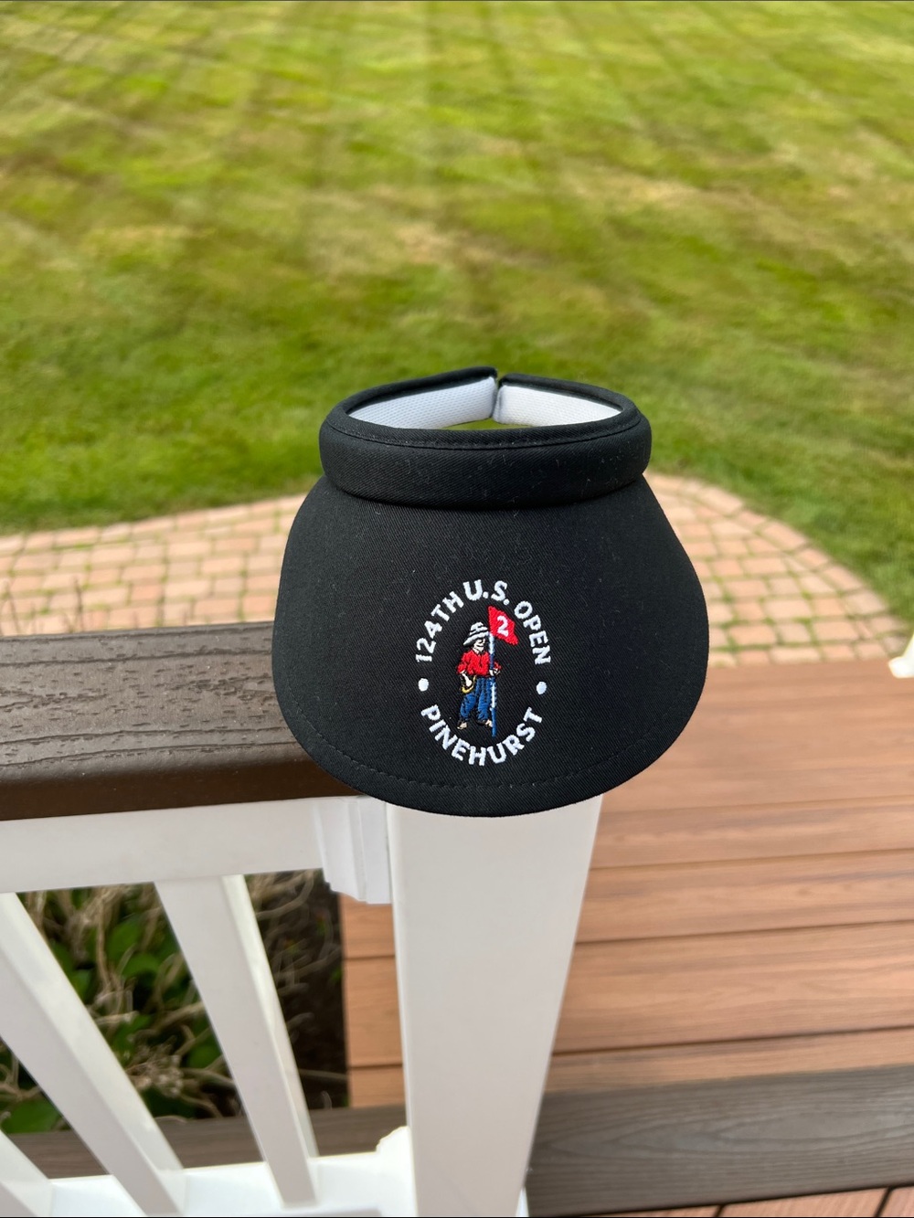 Black Pinehurst 124th U.S. Open Golf Visor